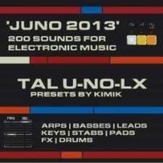 JUNO' TAL U NO LX Soundbank by Kimik -200 Presets