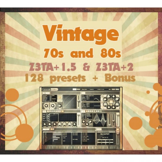 Vintage 70s and 80s for Z3ta+ and Z3ta 2