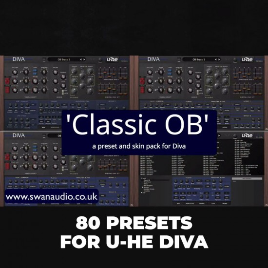Classic OB - Presets for U-he Diva