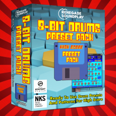 8-Bit Drums Preset Pack For High Score