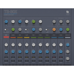 TS-30X Analog Drum Synthesizer for Kontakt