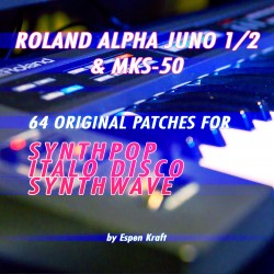 Roland Alpha Juno 1/2 - 64 Patches