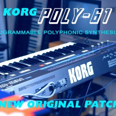 Korg Poly-61 | 64 NEW PATCHES for Italo Disco / Synthpop / Synthwave