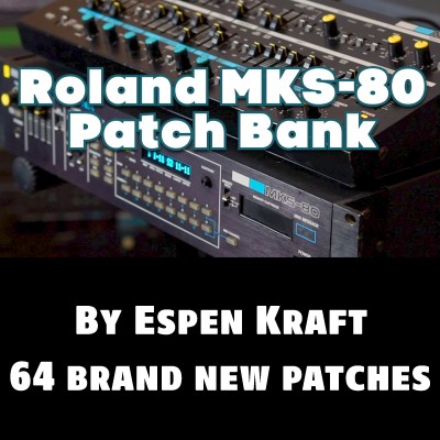 Roland MKS-80 Super Jupiter Patch Bank 64 New Patches