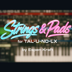 TAL U NO LX Neon Retro Strings and Pads by Espen Kraft