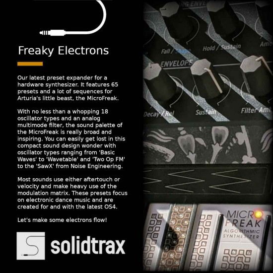 Freaky Electrons for Arturia MicroFreak - Solidtrax