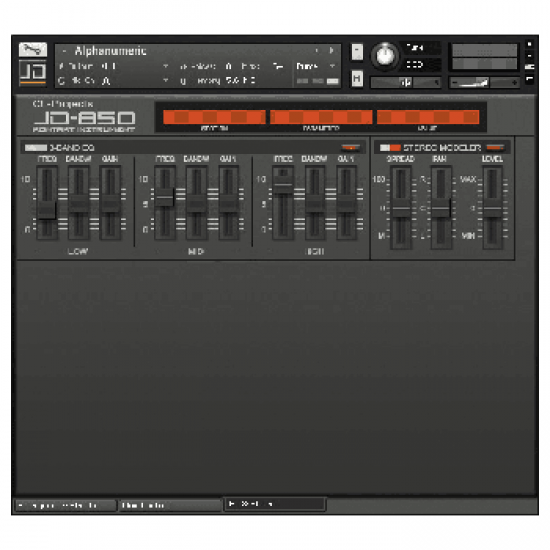 JD-850 for Kontakt