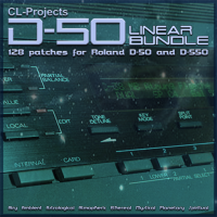 Synthesizer Bundle 1 - Linear Bundle for Roland D-50 - D-550 - D-05 - D-50 VST/AU