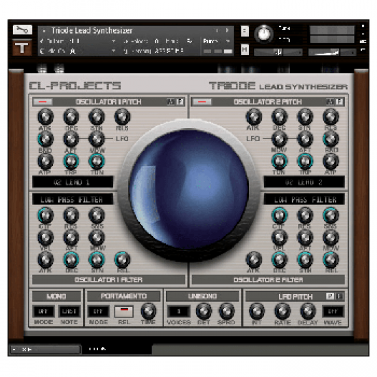 Triode Lead Synthesizer for Kontakt