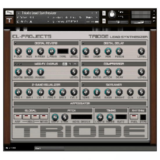 Triode Lead Synthesizer for Kontakt