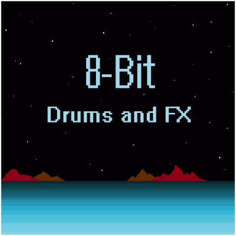 280 Chiptune Drum and FX sample one-shots